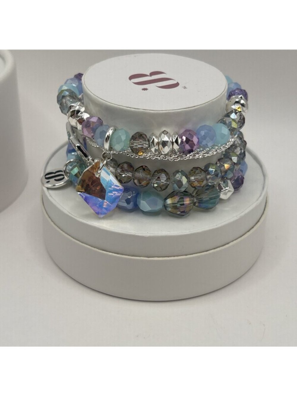 BP Bomb Party Spring Stacks 2024 RBP6901 a Moments Gaze Bracelet Silver Plating - Picture 5 of 16